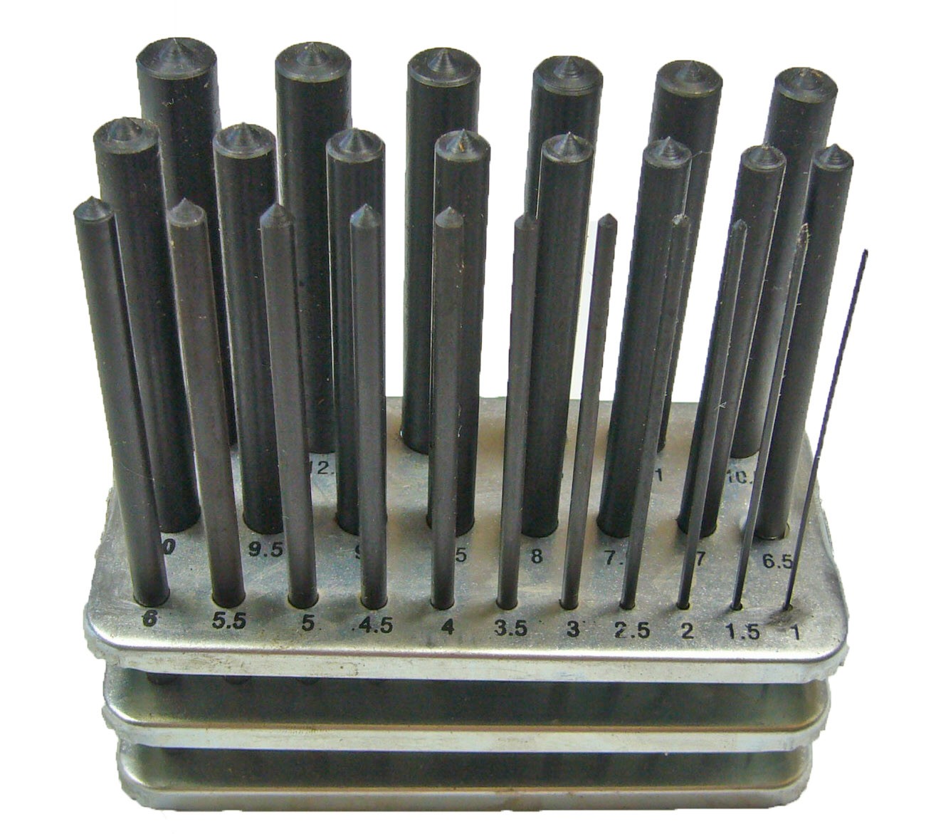 Potter USA Fine Tools. Coil Cutter Metric Mandrel Set