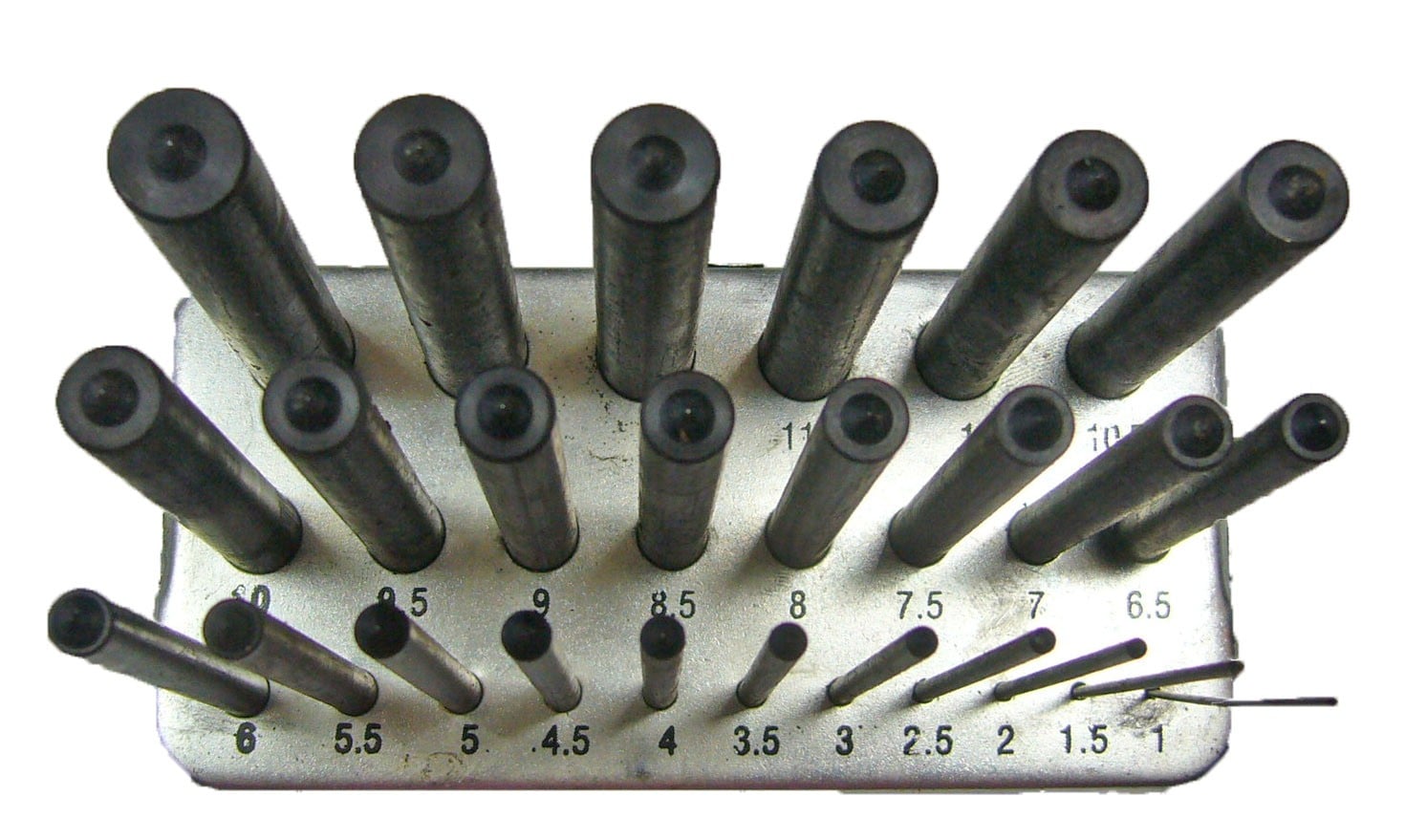 Potter USA Fine Tools. Coil Cutter Metric Mandrel Set