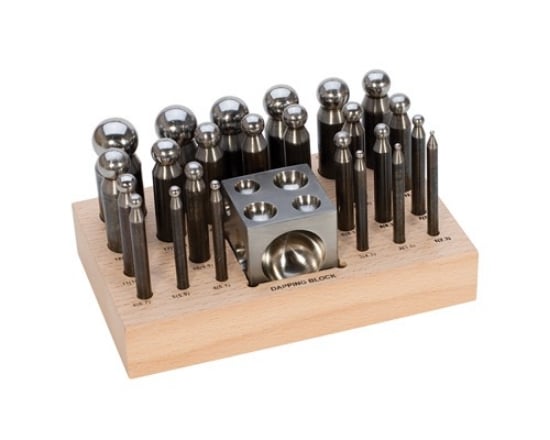 Picture of Dapping Punch Set  - 24pc w/block
