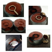 Picture of Sand Casting Pattern Flat Wavy Ring size 6