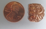 Picture of Impression Die Shot Plate Die Mardi Gras Man