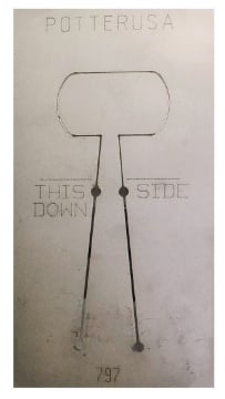 Show details for Pancake Die 797 Small Dog Tag Picture of Pancake Die 797 Small Dog Tag