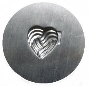 Picture of Impression Die Basket Weave Heart