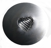 Picture of Impression Die Diagonal Ribbed Heart