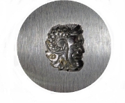 Picture of Impression Die Shot Plate Die Mardi Gras Man