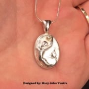 Picture of Impression Die Small Mermaid Locket