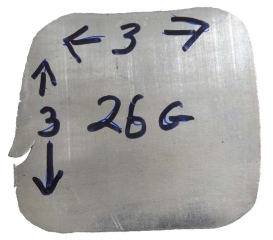 Picture of 26 Gauge Fine Silver Sheet