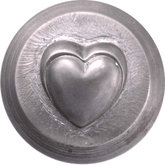 Picture of Impression Die Double Heart Stud