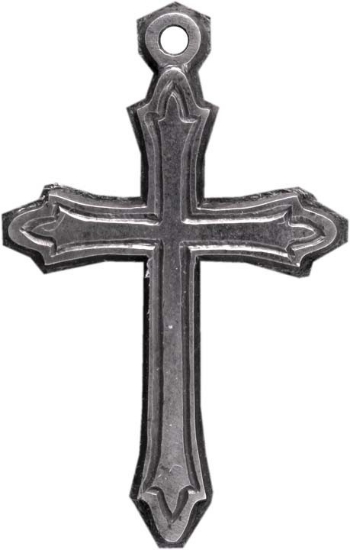 Picture of Impression Die Outline Cross Pendant
