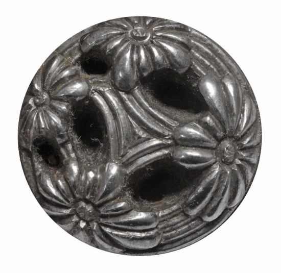Picture of Impression Die Lined Flower Button