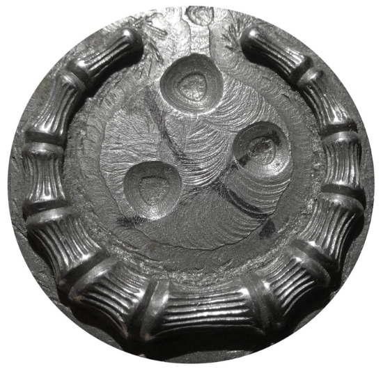 Picture of **Broken** Impression Die Bamboo Earring