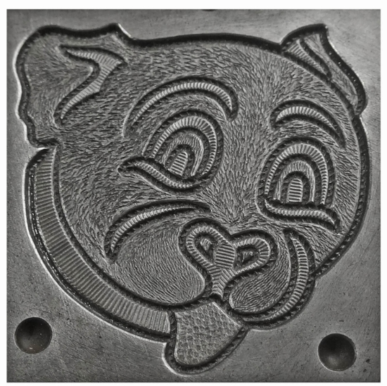 Picture of Enamel Stamping Cartoon Dog