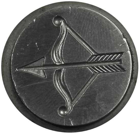 Picture of Impression Die Great Intaglio Sagittarius Zodiac Charm