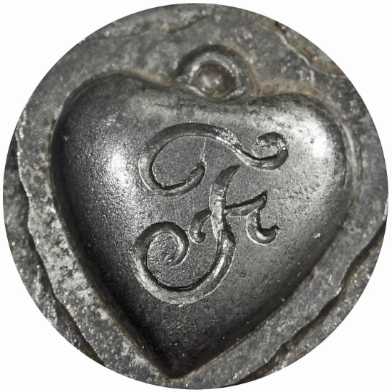 Picture of Impression Die Heart Locket 'F'