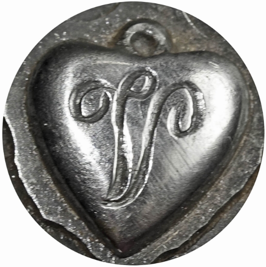 Picture of Impression Die Heart Locket 'V'