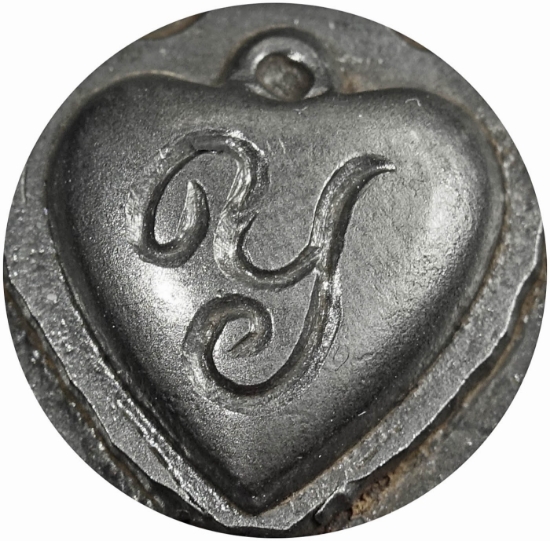 Picture of Impression Die Heart Locket 'Y'