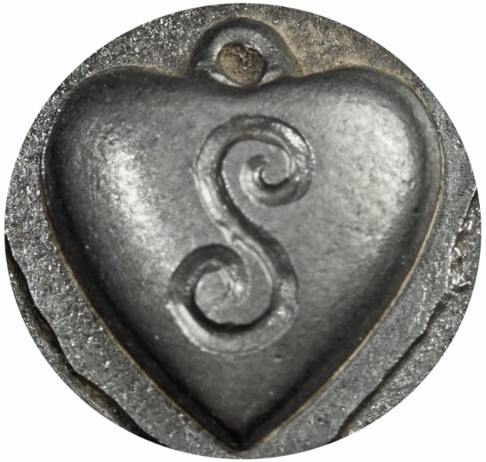 Picture of Impression Die NC Heart Locket 'S'