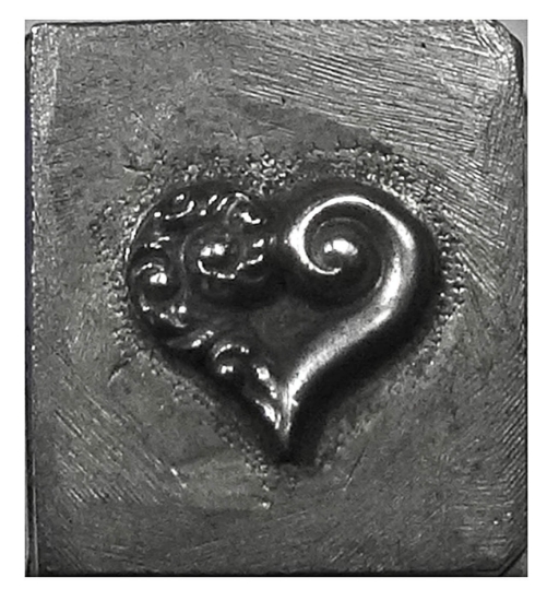Picture of Impression Die Half Storm Heart