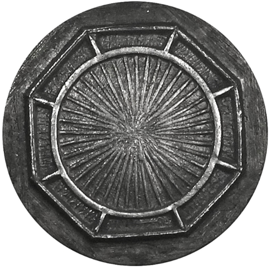 Picture of Impression Die Miniature Compass Top