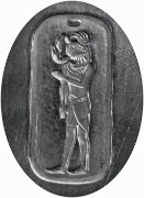 Picture of Silver Stamping Egyptian Cancer