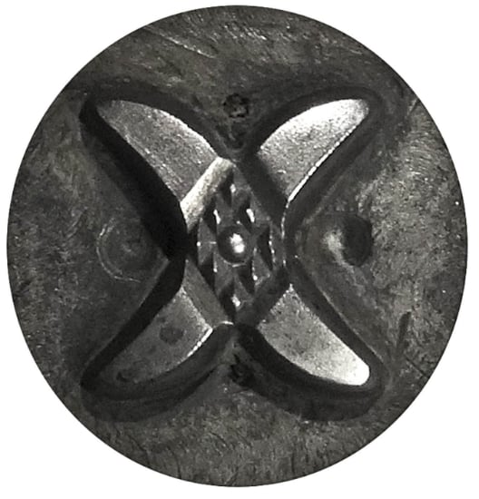 Picture of Impression Die Textured 'X'