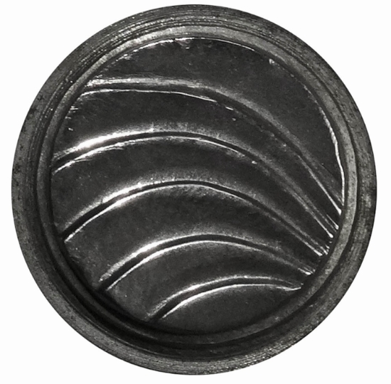 Picture of Impression Die Folded Waves Button
