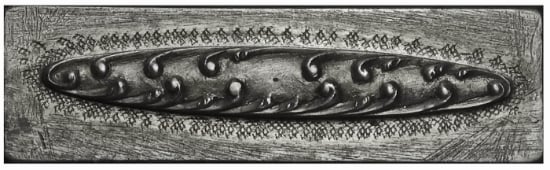 Picture of Impression Die Wave Bordered Ellipse