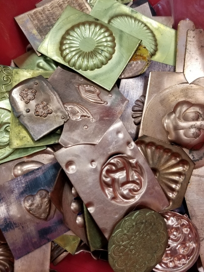 Picture of Assorted Brass & Copper Stampings Grab Bag