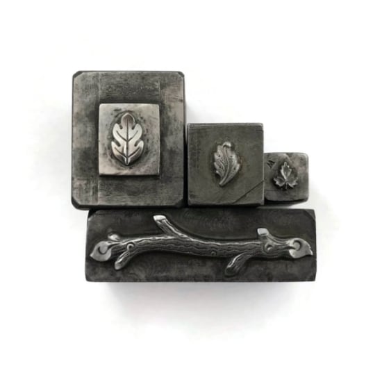 Picture of Impression Die Fall Leaves Set