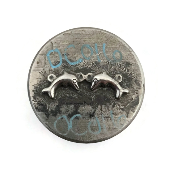 Picture of Impression Die Best Friend Dolphin Charm