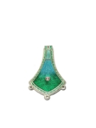 Picture of Enamel Stamping Art Deco Drape