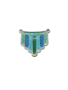 Picture of Enamel Stamping Floral Deco Drape