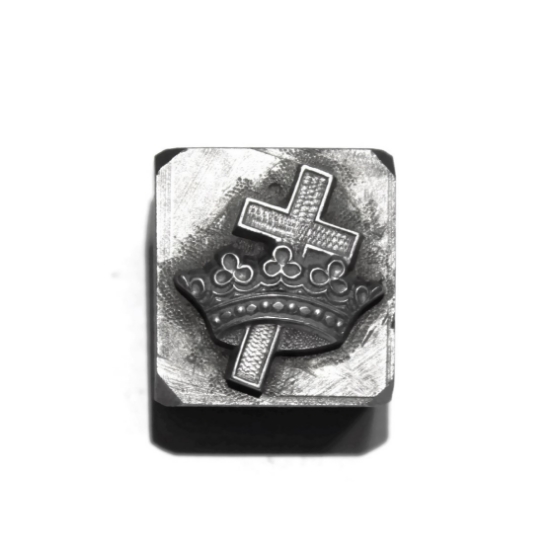 Picture of *Broken* Impression Die Cross and Crown