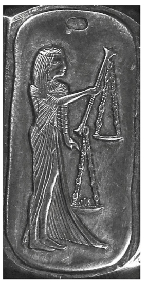 Picture of Silver Stamping Egyptian Libra