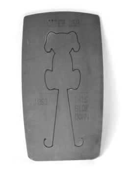 Show details for Pancake Die XM1063 Large Sitting Dog Ornament Picture of Pancake Die XM1063 Large Sitting Dog Ornament