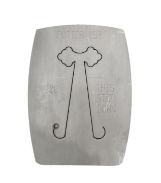 Show details for Pancake Die 1308 Flared Scalloped Bail Picture of Pancake Die 1308 Flared Scalloped Bail