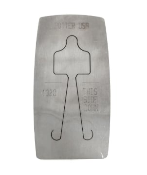 Show details for Cow Tag Pancake Die 1320 Picture of Cow Tag Pancake Die 1320