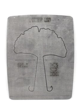 Show details for Pancake Die 921.1 Large Ginkgo Leaf Picture of Pancake Die 921.1 Large Ginkgo Leaf