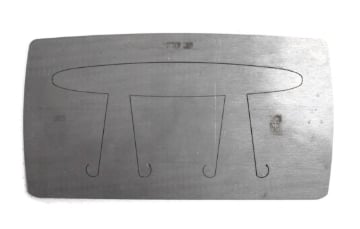 Show details for Pancake Die Bracelet B019 Extra Skinny Taper 6 3/8" Picture of Pancake Die Bracelet B019 Extra Skinny Taper 6 3/8"