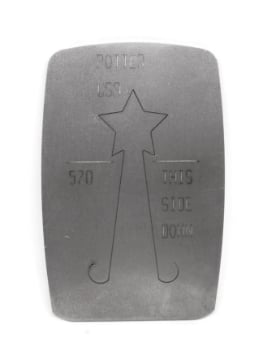 Show details for Pancake Die 570 5 Point Star Picture of Pancake Die 570 5 Point Star