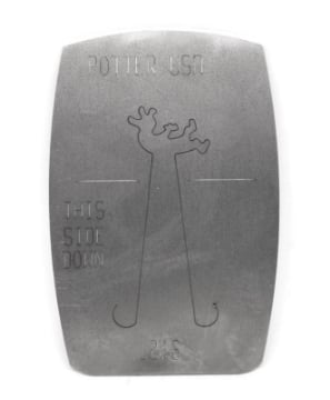 Show details for Pancake Die 1216 Small Kokopelli Picture of Pancake Die 1216 Small Kokopelli