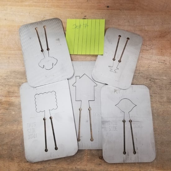 Picture of CLEARANCE:  Pancake Die Set 7