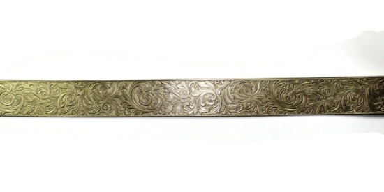 Picture of Morrow Scroll Brass Strip CFW012