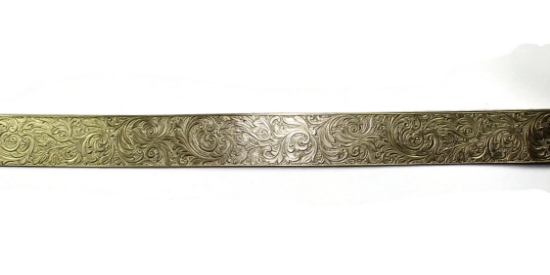 Picture of Morrow Scroll Brass Strip CFW012