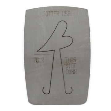 Show details for Pancake Die 701R Teardrop Heart Picture of Pancake Die 701R Teardrop Heart