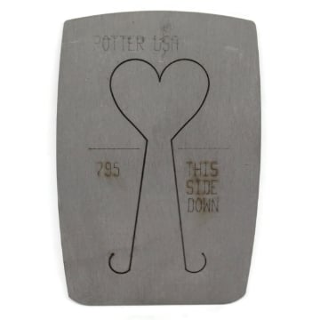 Show details for Pancake Die 795 Large Heart Picture of Pancake Die 795 Large Heart
