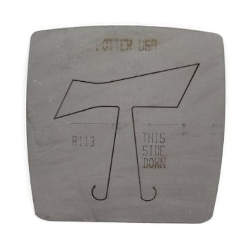 Show details for Pancake Die R113 Abstract Wide End Ring Band 3" Picture of Pancake Die R113 Abstract Wide End Ring Band 3"