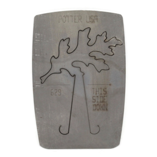 Picture of Pancake Die 629 Oak Leaf **DISCONTINUED*** DO NOT SELL