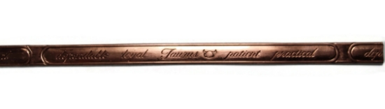 Picture of Taurus Zodiac Copper Strip CFW020