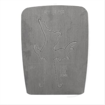 Show details for Pancake Die XM1047 Large Reindeer Ornament Picture of Pancake Die XM1047 Large Reindeer Ornament